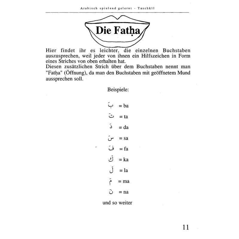 Taschkil - Arabisch spielend gelernt