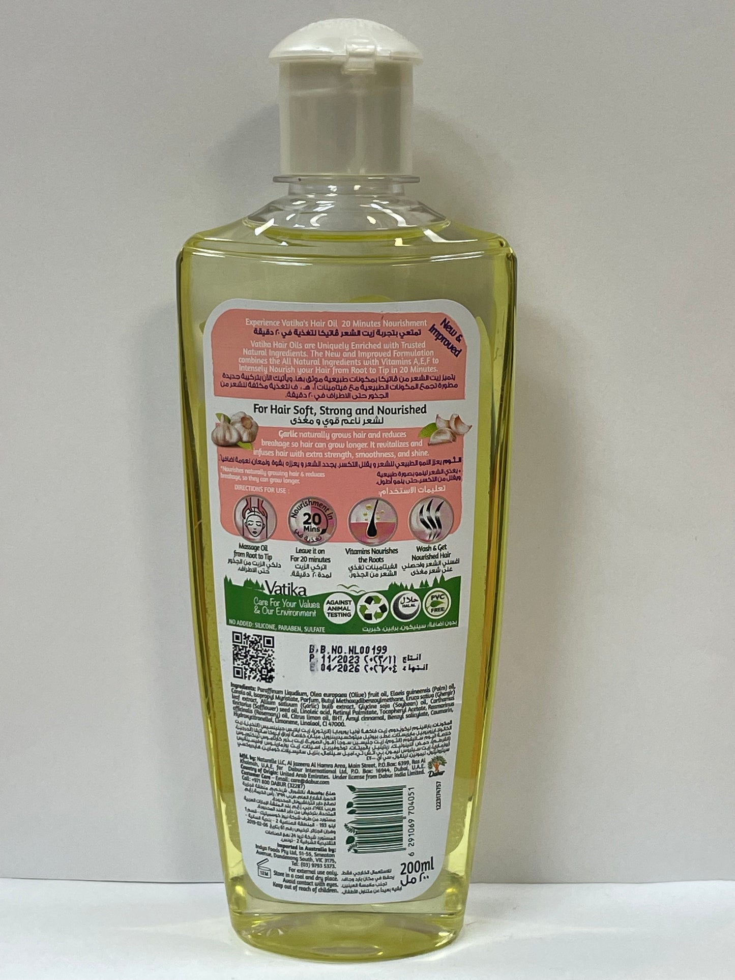 Vatika Haaröl- Knoblauch