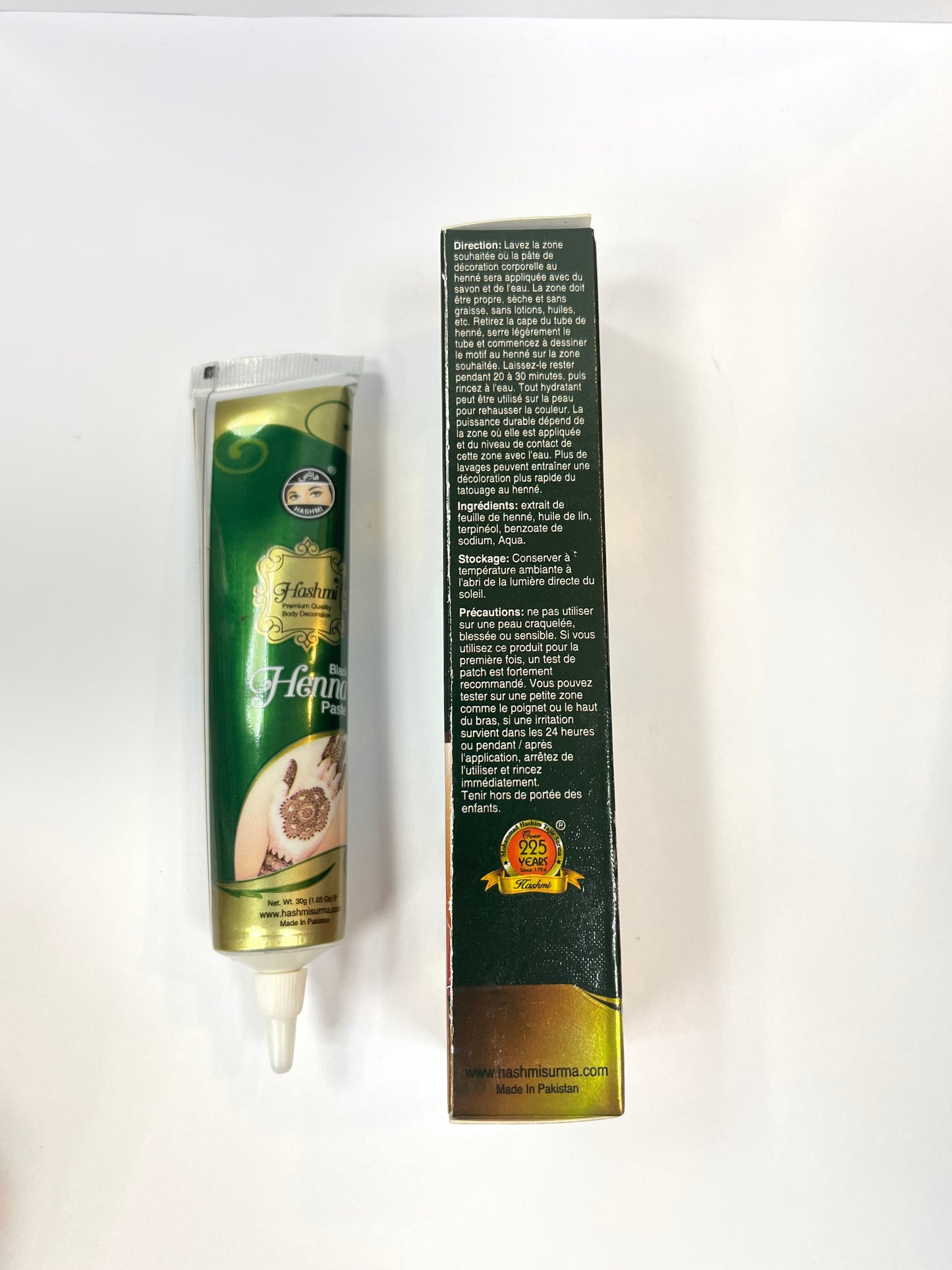 Henna für Hände -Schwarz und Braun