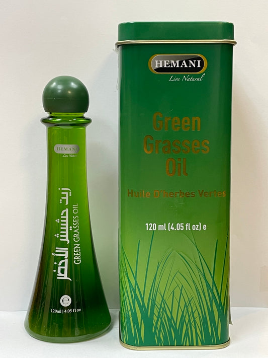 Öl aus grünen Gräsern