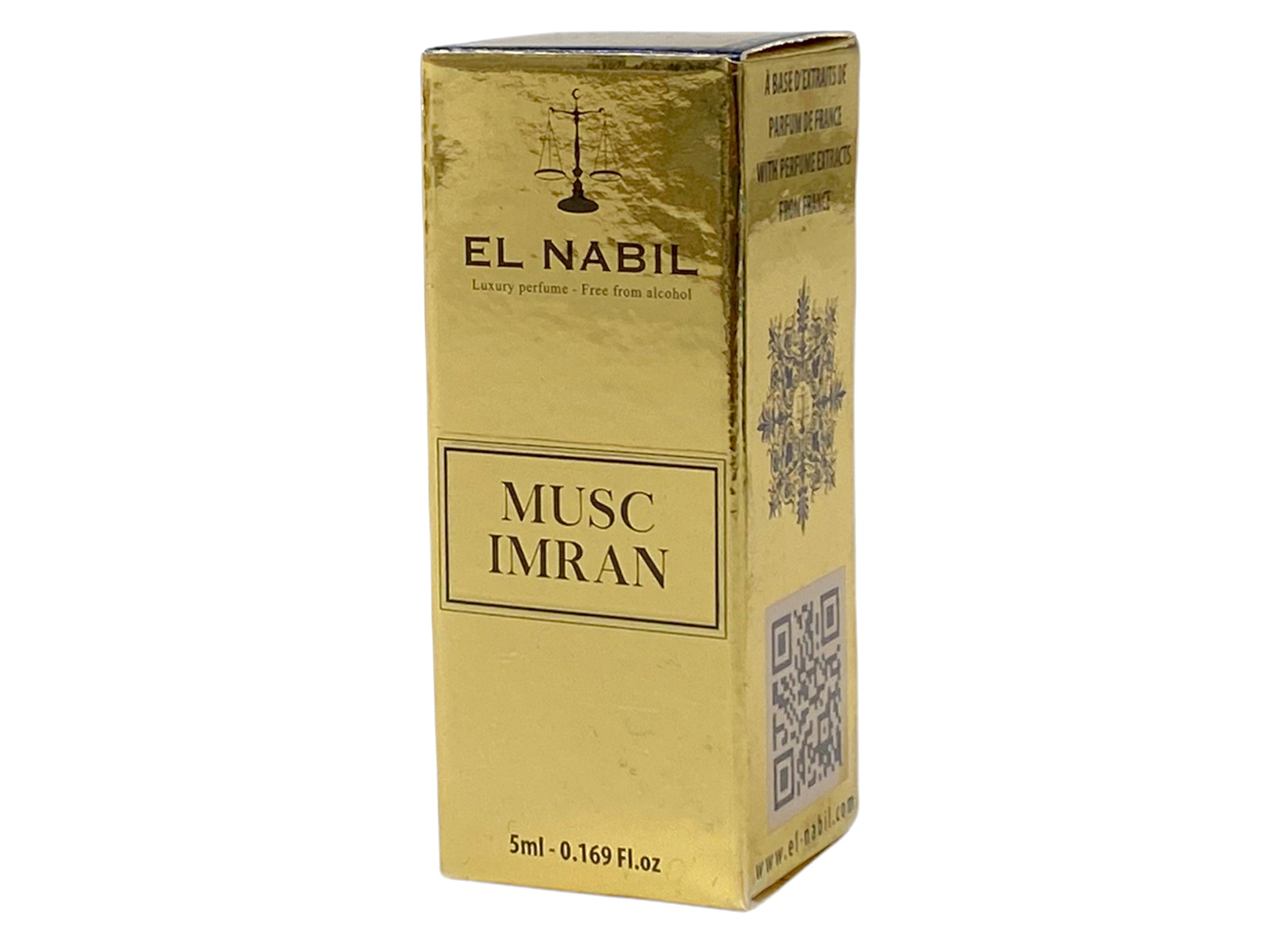 El Nabil MUSC IMRAN Parfum Öl mit Roll-On-Applikator 5 ml